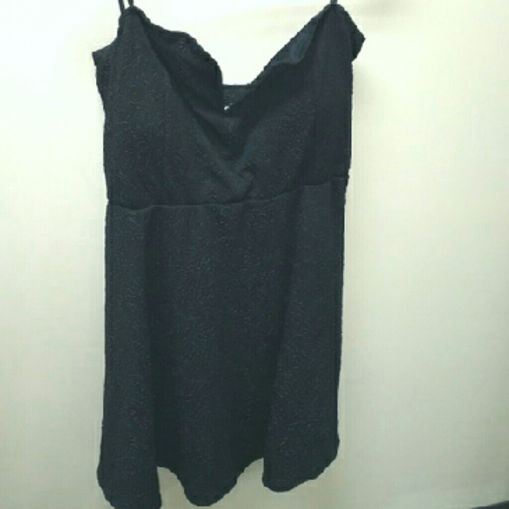 NWOT Deb Black Strapless Dress SZ XXL - Picture 1 of 3